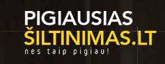 Pigiausias Šiltinimas logotipas