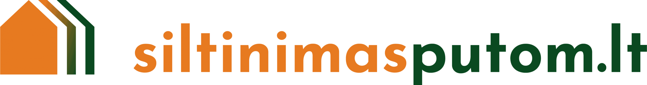 Šiltinimas putom logotipas