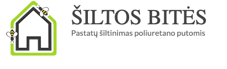 MB Šiltos bitės logotipas